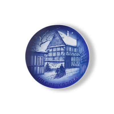 Royal Copenhagen – Bing & Grondahl / piatto di Natale 2026 / Den Gamle By ad Aarhus / porcellana