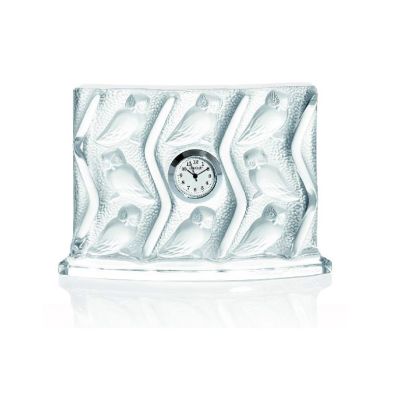Lalique / Pendules et Pendulettes / Pendulette Hulotte – Hulotte Clock / orologio da tavolo / cristallo