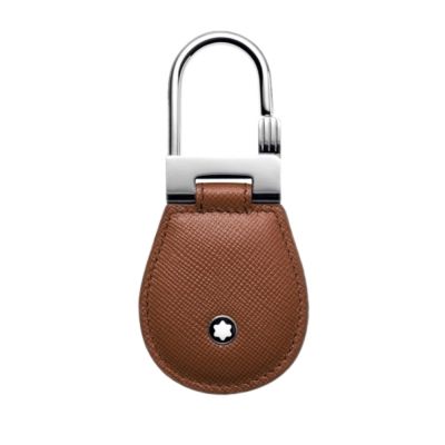 Montblanc / Sartorial / portachiavi / pelle marrone chiaro saffiano