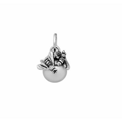 Giovanni Raspini / Drops / charm Api / argento con perle naturali