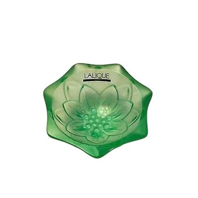 Lalique / Coupes et Coupelles / Coupe Nymphéa – Nymphéa Bowl / coppetta / cristallo / verde