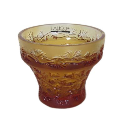 Lalique / Coupes et Coupelles / Coupe Coriandre – Coriandre Bowl / coppa / cristallo / miele