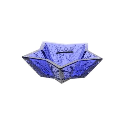 Lalique / Coupes et Coupelles / Coupe Vega – Vega Bowl / coppetta / cristallo / zaffiro