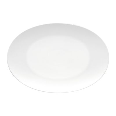 Rosenthal / Tac / piatto ovale 34 cm / porcellana / bianca