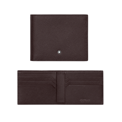 Montblanc / Sartorial / portafoglio 6 scomparti / pelle tabacco
