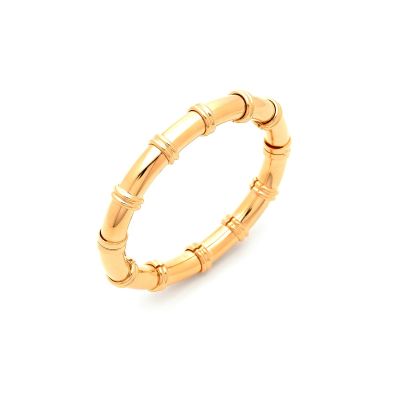 Giovanni Raspini / Jackie / bracciale bangle rigido / argento dorato