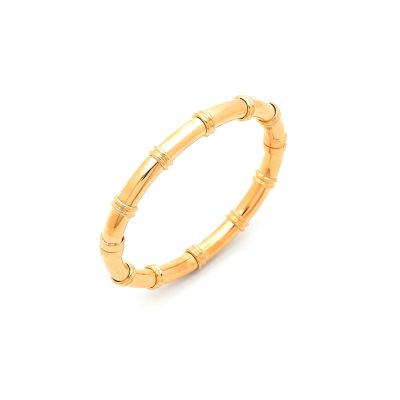 Giovanni Raspini / Jackie / bracciale bangle rigido piccolo / argento dorato