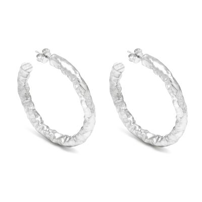 Giovanni Raspini / Stone / orecchini grandi / argento