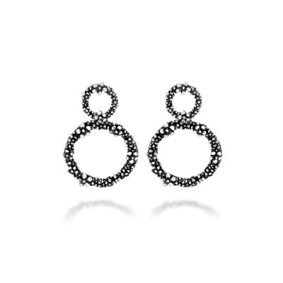 Giovanni Raspini / Floral / orecchini Millefiori / argento