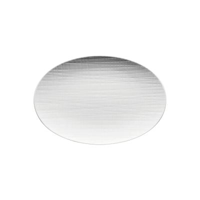 Rosenthal / Mesh / piatto ovale 25 cm / porcellana / bianca