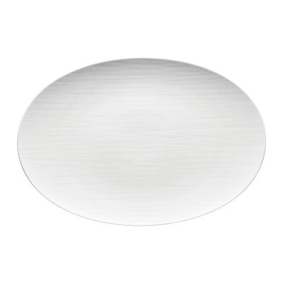 Rosenthal / Mesh / piatto ovale 38 cm / porcellana / bianca