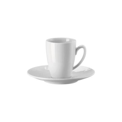 Rosenthal / Mesh / set 6 tazze caffè con piattino / porcellana / bianca
