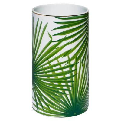 Taitù / Nature / vaso luxury / porcellana / bianco e verde
