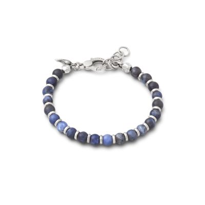 Giovanni Raspini / Uomo / bracciale Tango misura M / argento e sodalite