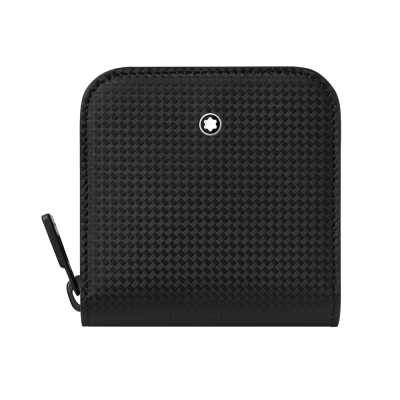 Montblanc / Extreme 2.0 / custodia accessori per smartphone / pelle nera effetto carbonio