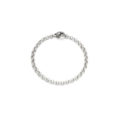 Giovanni Raspini / Catene / bracciale rolò piccolo chiusura coccinella / argento