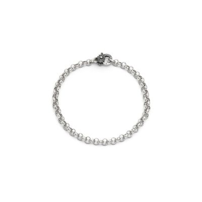 Giovanni Raspini / Catene / bracciale rolò piccolo chiusura margherita / argento