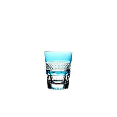 Saint Louis / Trianon / bicchiere da liquore / cristallo / blu
