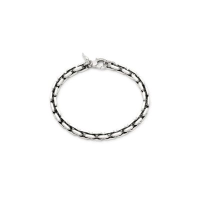 Giovanni Raspini / Uomo / bracciale maglia ottagono misura L / argento