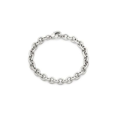 Giovanni Raspini / bracciale catena "M" / argento