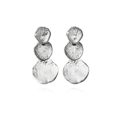 Giovanni Raspini / Rock / orecchini cascata Fuego / argento