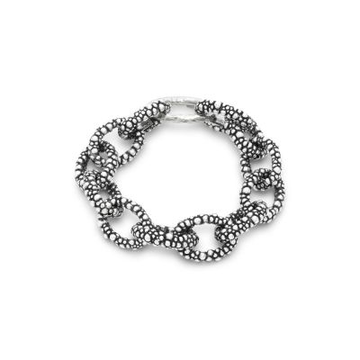 Giovanni Raspini / Perlage / bracciale Grand Perlage / argento