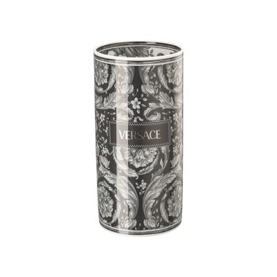 Rosenthal – Versace / Barocco Haze / vaso 24 cm / porcellana / bianco, nero
