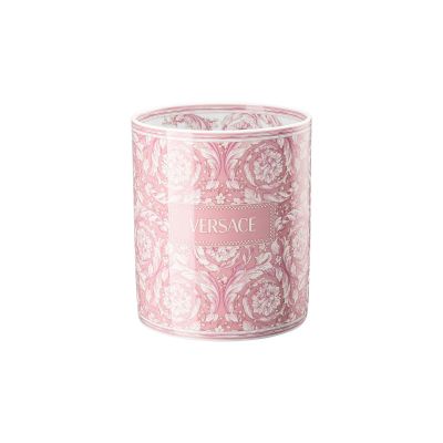 Rosenthal – Versace / Barocco Rose / vaso 18 cm / porcellana / bianco, rosa