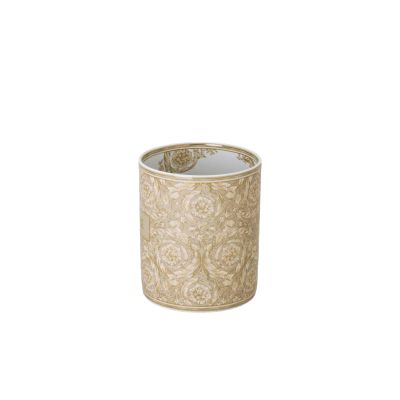Rosenthal – Versace / Barocco Beige / vaso 18 cm / porcellana / bianco, beige, dorato