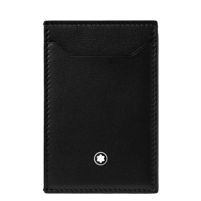 Montblanc / Meisterstück / custodia 3 scomparti / pelle nera