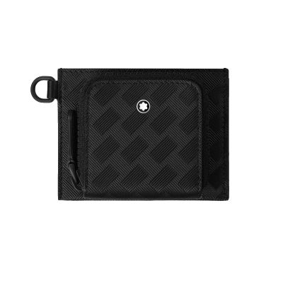 Montblanc / Extreme 3.0 / porta carte di credito 3 scomparti / pelle nera
