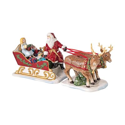 Villeroy & Boch / Christmas Toys / Slitta Nostalgia - Sleigh Nostalgia / porcellana / Natale 2021