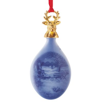 Royal Copenhagen – Bing & Grondahl / goccia di Natale 2015 / porcellana