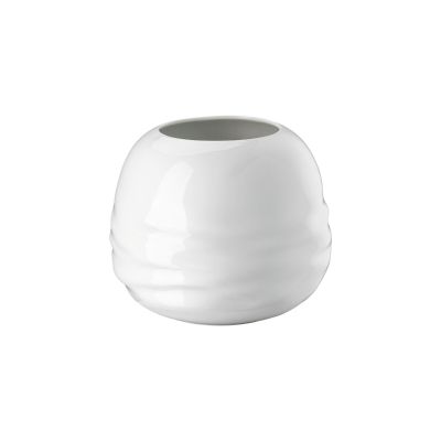 Rosenthal – Studio-line / Vesi – Wavelets Weiss / vaso 16 cm / porcellana / bianco smaltato