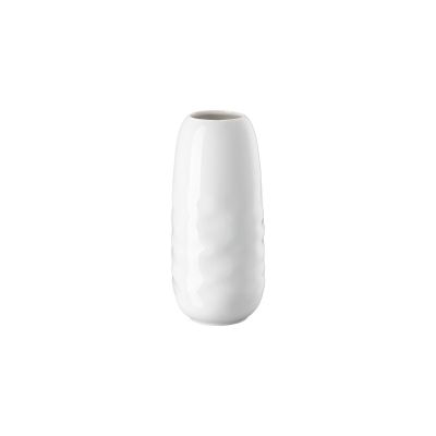 Rosenthal – Studio-line / Vesi – Wavelets Weiss / vaso 18 cm / porcellana / bianco smaltato