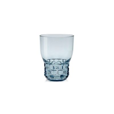 Kartell / Jellies Family / confezione da 4 bicchieri / trasparente azzurro