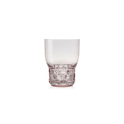 Kartell / Jellies Family / confezione da 4 bicchieri / trasparente rosa