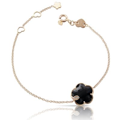 Pasquale Bruni / Petit Jolì / bracciale / oro rosa, onice e diamanti