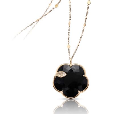 Pasquale Bruni / Ton Jolì / collana / oro rosa, onice e diamanti
