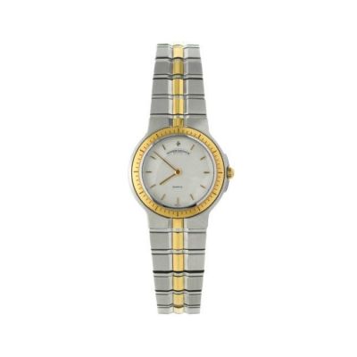 Vacheron Constantin / Phidias / orologio donna / quadrante bianco guilloché / cassa e bracciale acciaio e oro