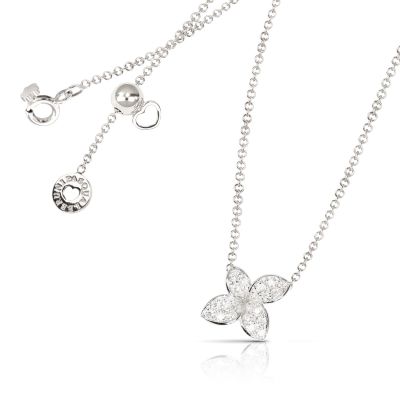 Pasquale Bruni / Giardini Segreti / collana 40 cm / oro bianco e diamanti