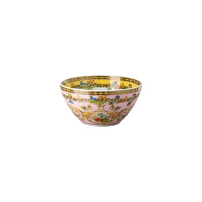 Rosenthal – Versace / Le Jardin de Versace / coppa 15 cm / porcellana / bianco, rosa, giallo, rosso