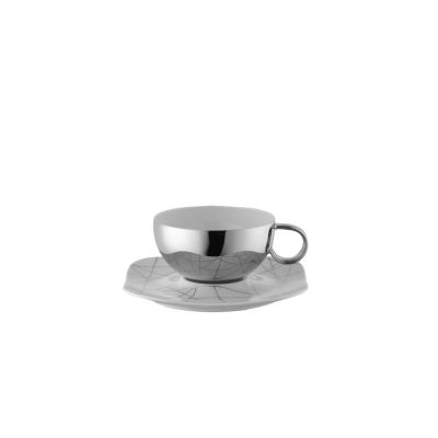 Rosenthal – Studio-Line / Free Spirit – Stars / tazza da thè / porcellana / grigio titanizzato