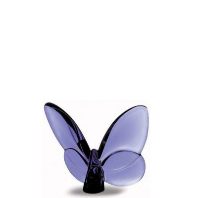 Baccarat / Papillon / oggetto decorativo / cristallo / viola Porte-Bonheur