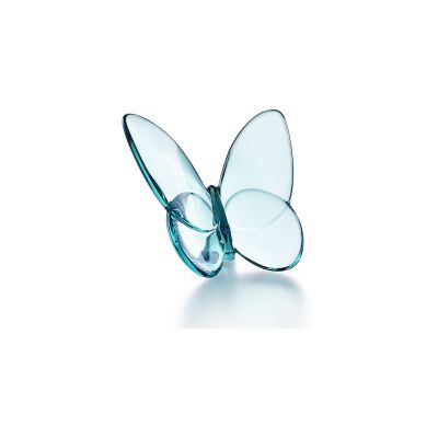 Baccarat / Papillon / oggetto decorativo / cristallo / turchese Porte-Bonheur