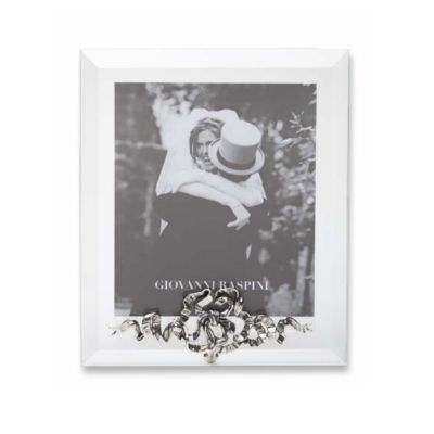 Giovanni Raspini / cornice luce media nodo d’amore in argento / vetro 16 x 19 cm / foto 12 x 14 cm