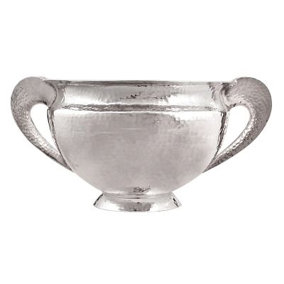 Pampaloni / Troia / coppa cm 30 / argento sterling 925 martellato