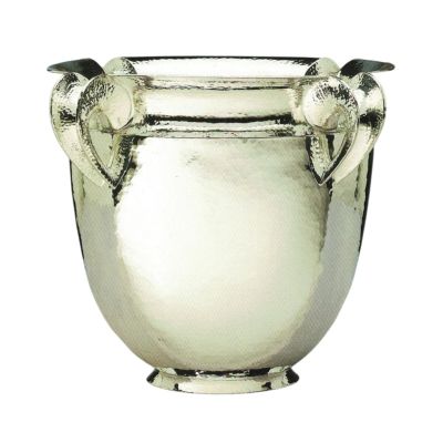 Pampaloni / Troia / secchio champagne / argento sterling 925 martellato