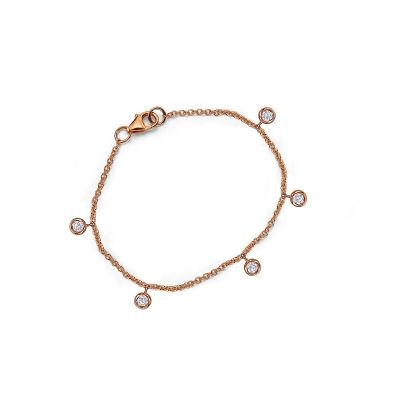 Crivelli / bracciale / oro rosa e diamanti
