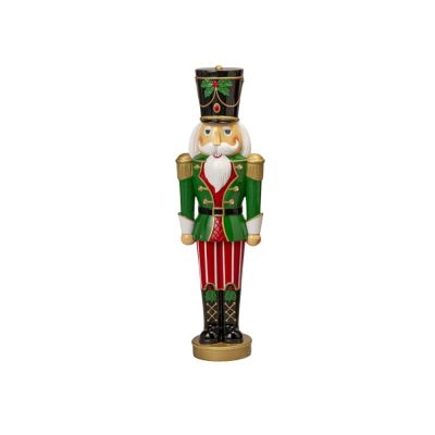 Noël / La Magia del Natale / Schiaccianoci Verde / resina